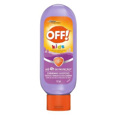 REPELENTE OFF! LOçãO KIDS SQUEEZE 117ML