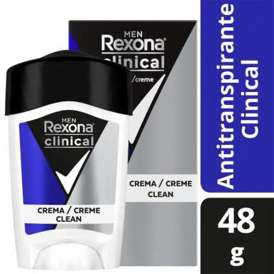 DESODORANTE ANTITRANSPIRANTE REXONA MEN CLINICAL CLEAN 48G