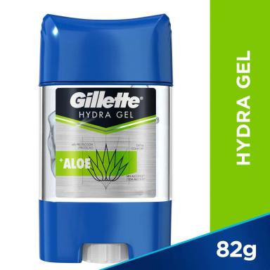 DESODORANTE GEL ANTITRANSPIRANTE GILLETTE  HYDRA GEL ALOE 82G