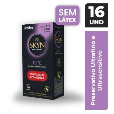 CAMISINHA SKYN ELITE 16 UNIDADES