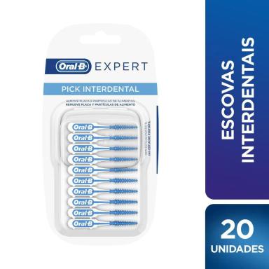 ESCOVAS INTERDENTAIS ORAL-B EXPERT PICK INTERDENTAL 20 UNIDADES