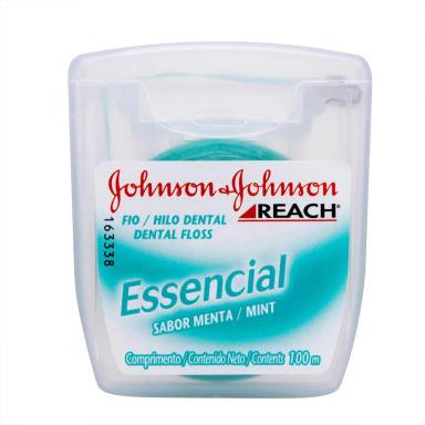 FIO DENTAL J&amp;amp;J REACH ESSENCIAL MENTA 100M