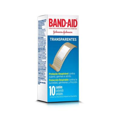 CURATIVOS BAND-AID REGULAR 10 UNIDADES