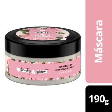 MáSCARA DE TRATAMENTO LOVE BEAUTY &amp;amp; PLANET CACHOS E CRESPOS LINDOS 190G
