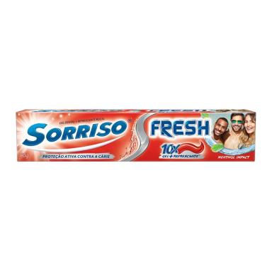 CREME DENTAL SORRISO FRESH MENTHOL IMPACT 90G
