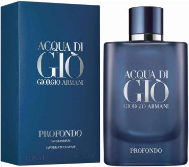 ACQUA DI GIò PROFONDO GIORGIO ARMANI PERFUME MASCULINO EAU DE PARFUM 125ML IMPORTADO