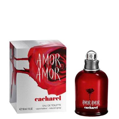 AMOR AMOR CACHAREL PERFUME FEMININO EAU DE TOILETTE 30ML IMPORTADO