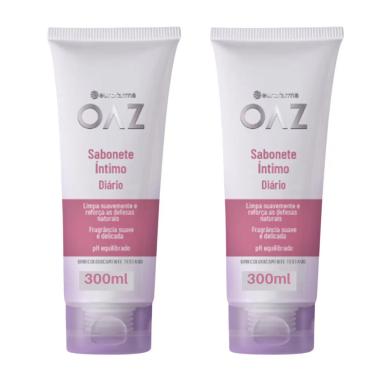 KIT C2 SABONETE ÍNTIMO OAZ 300ML CADA – EUROFARMA