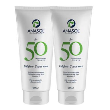 KIT C2 PROTETOR SOLAR FPS50 CORPORAL OIL FREE 200G – ANASOL