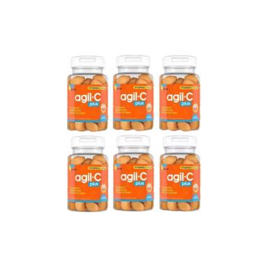 KIT C6 SUPLEMENTO ALIMENTAR AGIL C PLUS C 40 GOMAS – PHARLAB