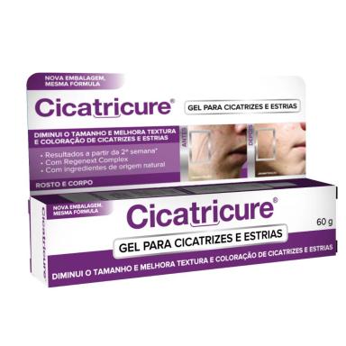 GEL PARA CICATRIZES E ESTRIAS REGENEXT 60G – CICATRICURE
