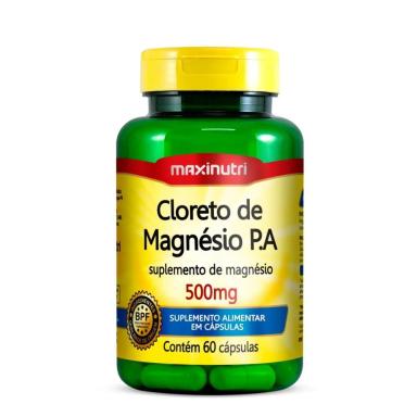 CLORETO DE MAGNéSIO P.A 500MG - 60 CáPS.