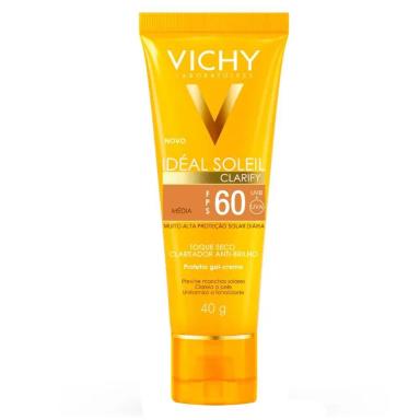 IDéAL SOLEIL CLARIFY FPS 60 VICHY - PROTETOR SOLAR - PELE MéDIA - 40G