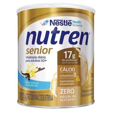NUTREN SêNIOR BAUNILHA 740G