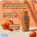 PROTETOR SOLAR KIT NIVEA SUN PROTECT &amp;amp;AMP; BRONZE PS30 200ML + FPS30 100ML