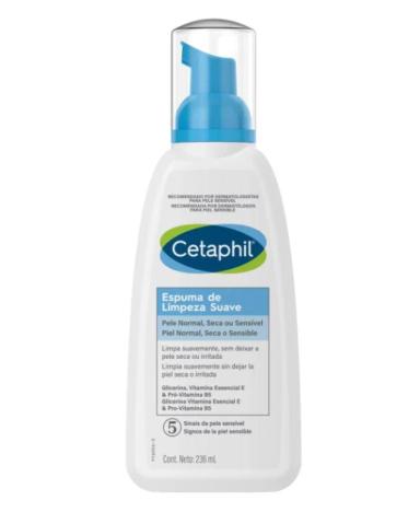 CETAPHIL ESPUMA DE LIMPEZA SUAVE 236ML