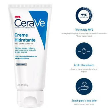 CERAVE - CREME HIDRATANTE - 200G