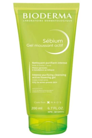 SéBIUM GEL MOUSSANT ACTIF GEL DE LIMPEZA BIODERMA 200ML