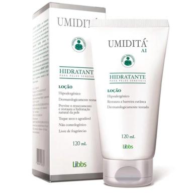 UMIDITá AI LOçãO HIDRATANTE CORPORAL PELES SENSíVEIS 120ML
