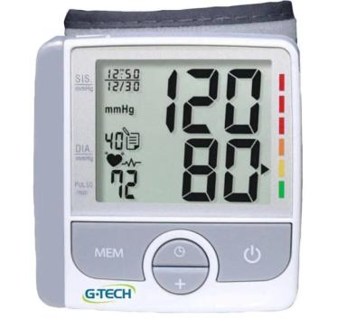 APARELHO DE PRESSãO DIGITAL DE PULSO AUTOMáTICO GP400 G-TECH