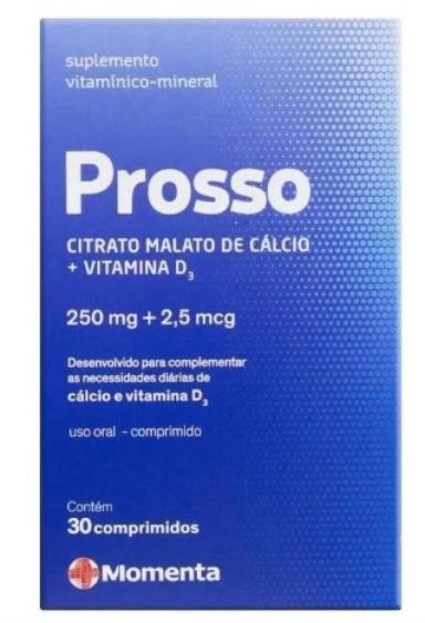 SUPLEMENTO VITAMíNICO PROSSO 30CPR