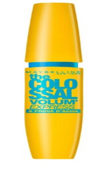 MáCARA DE CíLIOS MAYBELLINE THE COLOSSAL VOLUM' EXPRESS à PROVA D'áGUA PRETO