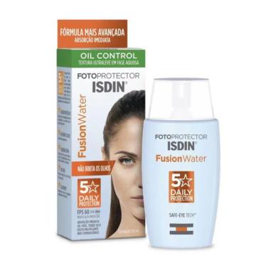 ISDIN Fotoprotector Fusion Water 5 Stars FPS 60 - Protetor Solar Facial 50ml