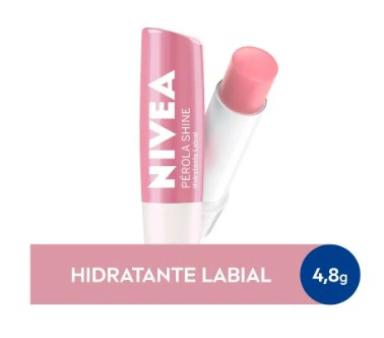 HIDRATANTE LABIAL NIVEA PéROLA SHINE 4,8G