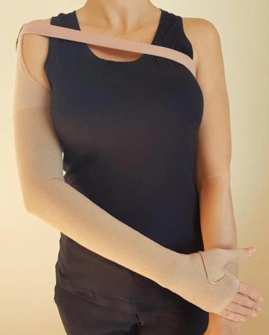 BRAÇADEIRA COTTON VENOSAN ZH 30-40MMHG - METACARPO M