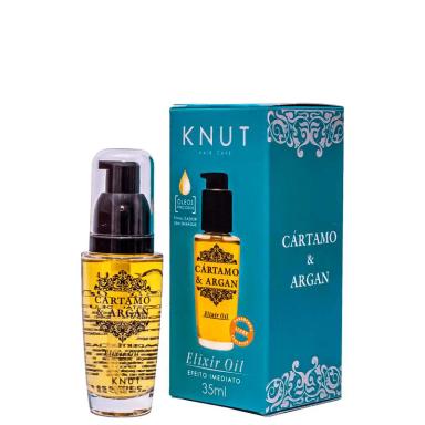 ÓLEO CAPILAR 35ML ELIXIR OIL CARTAMO &amp;amp; ARGAN KNUT