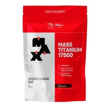 MAX TITANIUM HIPERCALóRICO MASS TITANIUM 17500 3KG