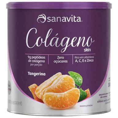 SUPLEMENTO EM Pó SANAVITA COLáGENO HIDROLISADO 300G SABOR