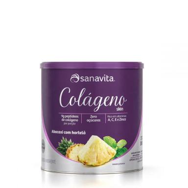 SUPLEMENTO EM Pó SANAVITA COLáGENO HIDROLISADO 300G SABOR