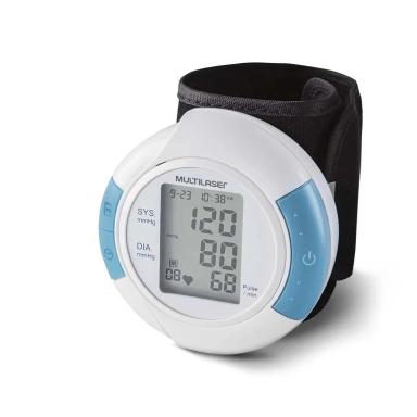 APARELHO MEDIDOR DE PRESSãO ARTERIAL DIGITAL DE PULSO MULTILASER HC075 Unidade