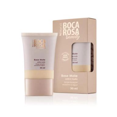 BASE DE MAQUIAGEM LíQUIDA PAYOT BOCA ROSA BEAUTY BASE MATE TOM Maria 1 - xpto