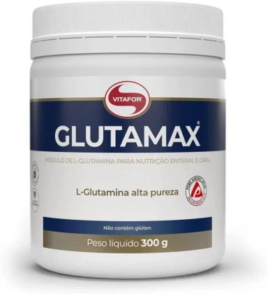 SUPLEMENTO EM Pó VITAFOR GLUTAMAX GLUTAMINA EM POTE DE 300G 300 G