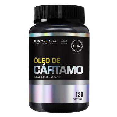 ÁCIDO LINOLEICO ÓLEO DE CARTáMO PROBIóTICA 120 Cápsulas