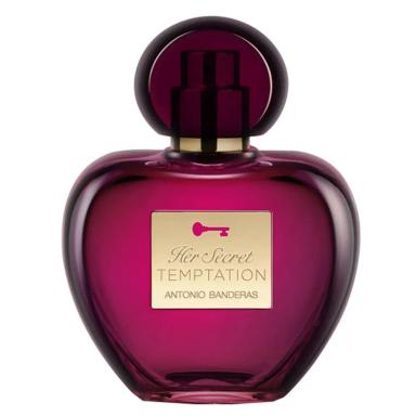 HER SECRET TEMPTATION ANTONIO BANDERAS PERFUME FEMININO EAU DE TOILETTE 80 ML