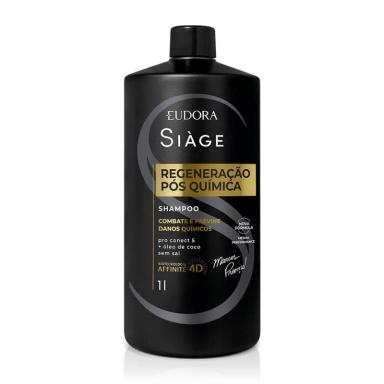 EUDORA SIàGE EXPERT REGENERAçãO PóS QUíMICA SHAMPOO 1L