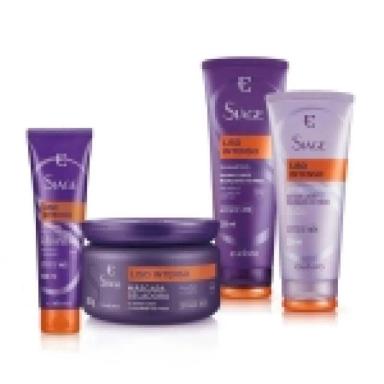 COMBO DE MáSCARA SELADORA LEAVEIN LISO INTENSO SIàGE EUDORA