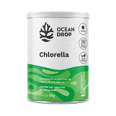 CHLORELLA OCEAN DROP 240 CáPS CONCENTRADAS  ANTIOXIDANTE
