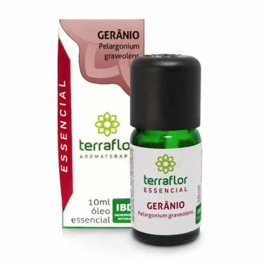 ÓLEO ESSENCIAL GERÂNIO EGITO TERRAFLOR 10ML