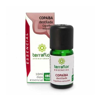 ÓLEO ESSENCIAL COPAÍBA DESTILADA TERRAFLOR 10ML