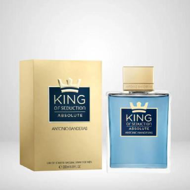 PERFUME KING OF SEDUCTION ABSOLUTE ANTONIO BANDERAS - MASCULINO - EAU DE TOILETTE 200ML