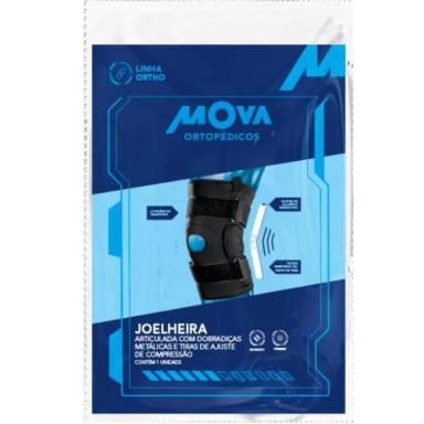 JOELHEIRA ARTICULADA NEOPRENE C/ DOBRADIçAS METALICAS MOVA P