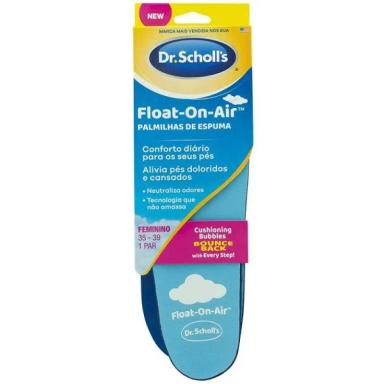PALMILHAS DE ESPUMA FLOAT-ON-AIR DR. SCHOLLS CONFORTO