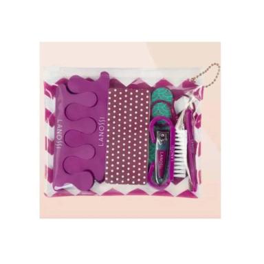 KIT PEDICURE 8 PEçAS TO GO LANOSSI LS6025