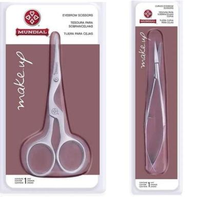 KIT PARA SOBRANCELHAS MAKE UP MUNDIAL