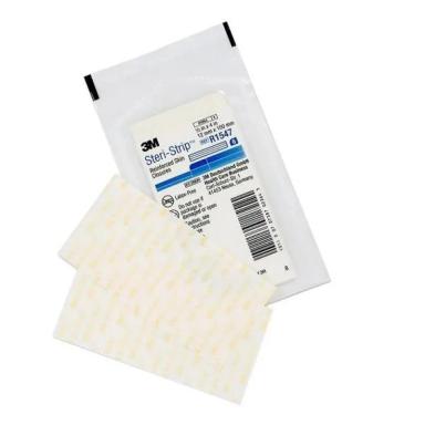 SUTURA STERI-STRIP 3M R1547 10X12MM PONTO FALSO 6 TIRAS