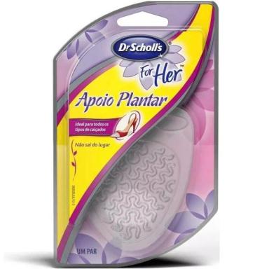 APOIO PLANTAR DR. SCHOLLS PARA SAPATOS COM SALTOS